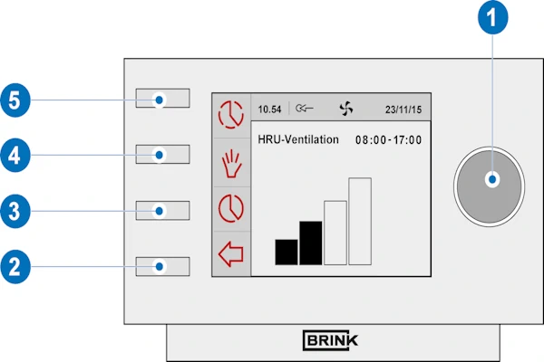 Brink Air Control pradinis ekranas