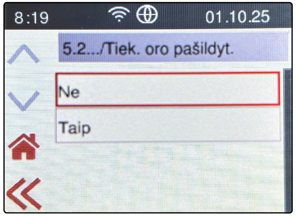 Flair ekranas postheater